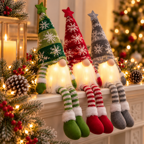 Glowing Christmas Gnome