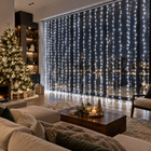 Christmas Curtain Lights