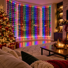 Christmas Curtain Lights