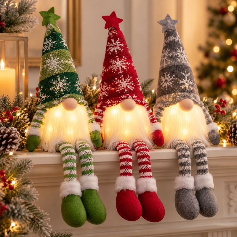 Glowing Christmas Gnome